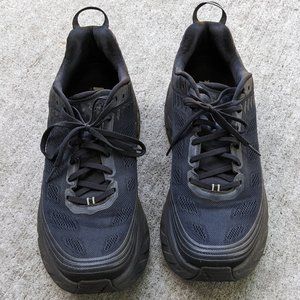 Black Men's Hoka One One Bondi6 Size 14 in like new condition